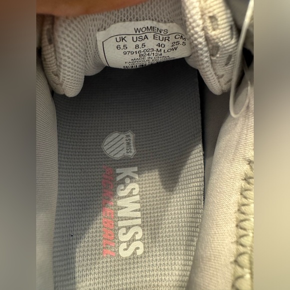 K-Swiss Women's Pickleball Supreme Shoe size 6.5 - Picture 4 of 7